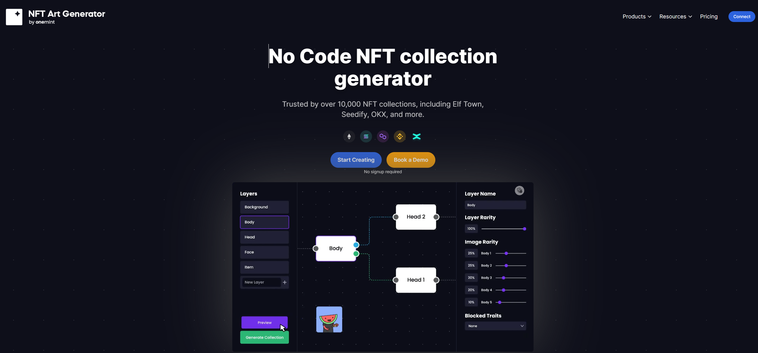NFT 艺术生成器