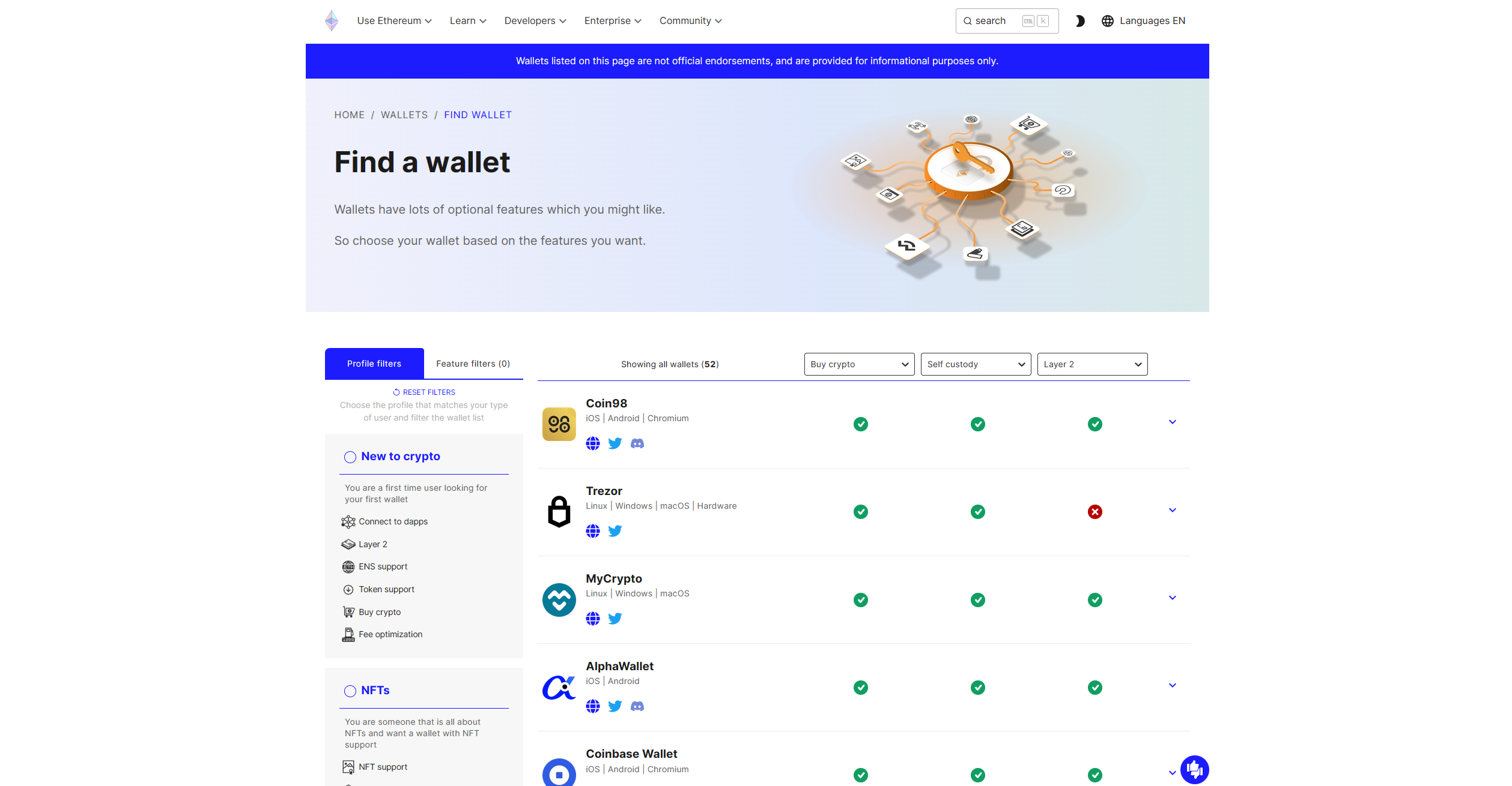 Ethereum 以太坊钱包