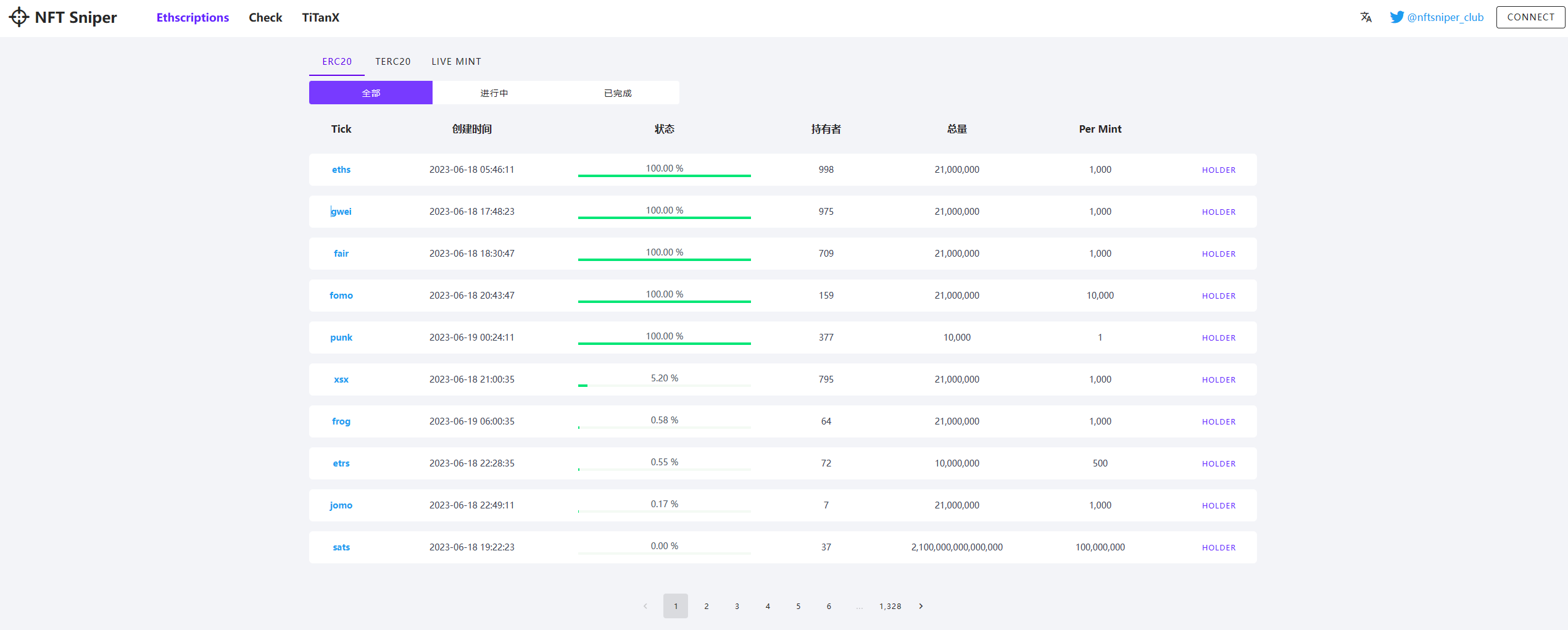 Nftsniper-实时监控链上铭文铸造&Web3自动化工具