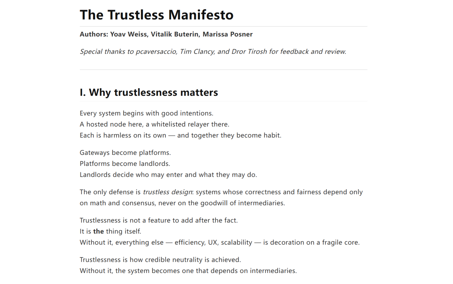 无需信任宣言发布：解读以太坊账户抽象与EOA局限，探索下一代Web3账户体验