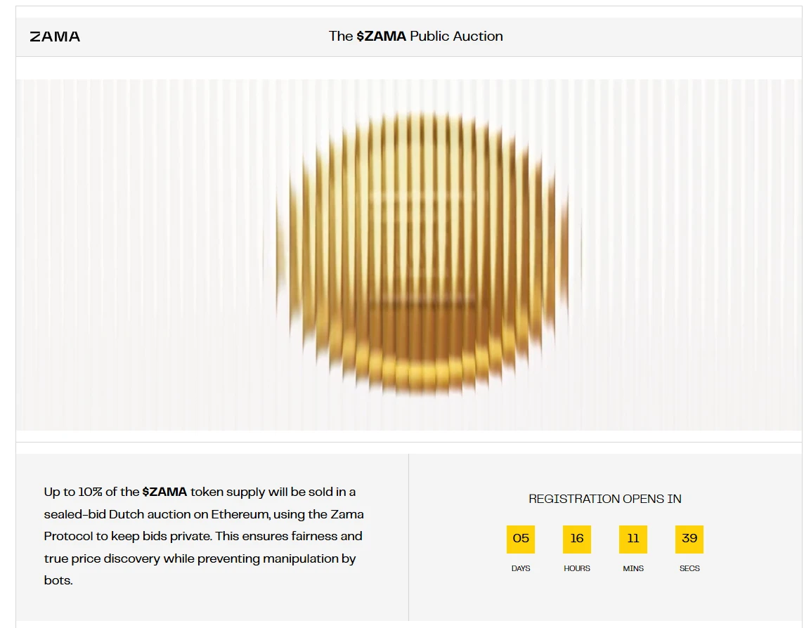 Zama代币即将拍卖？手把手教你抢购10%份额，年底主网上线