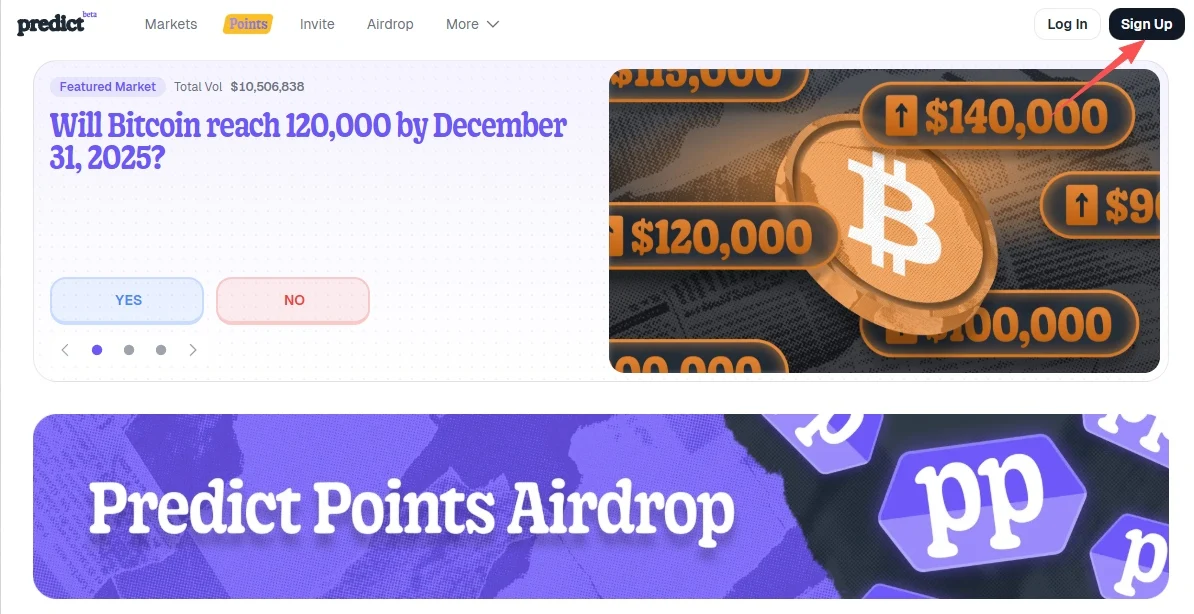 12月17日predict.fun平台开放，Odaily带大家参与交互体验