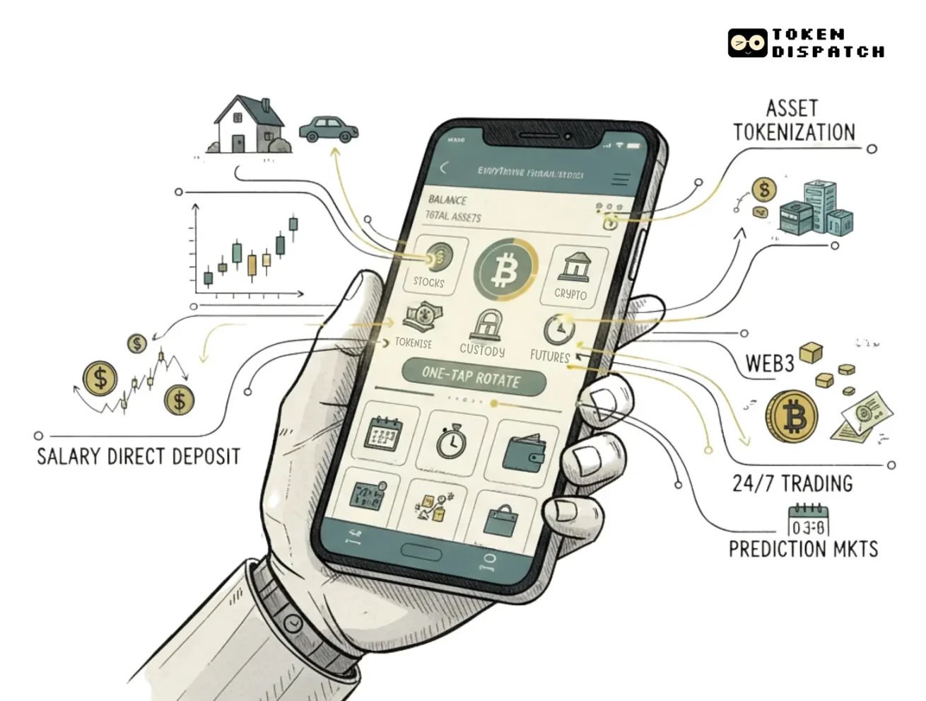 Coinbase等推出新金融产品，金融应用整合浪潮来袭，啥情况？