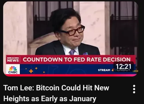 2025年以太坊多头代表Tom Lee，公开喊多却内部看空引争议