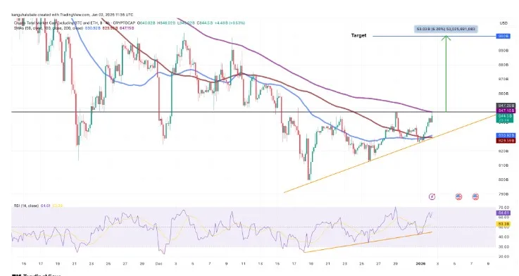 2026年初加密市场复苏，Meme币强势回归，市值涨幅明显