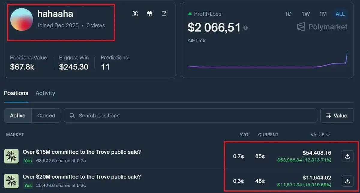 Trove闹剧：收藏品Perp DEX十天掏空投资者，上演内幕交易戏码