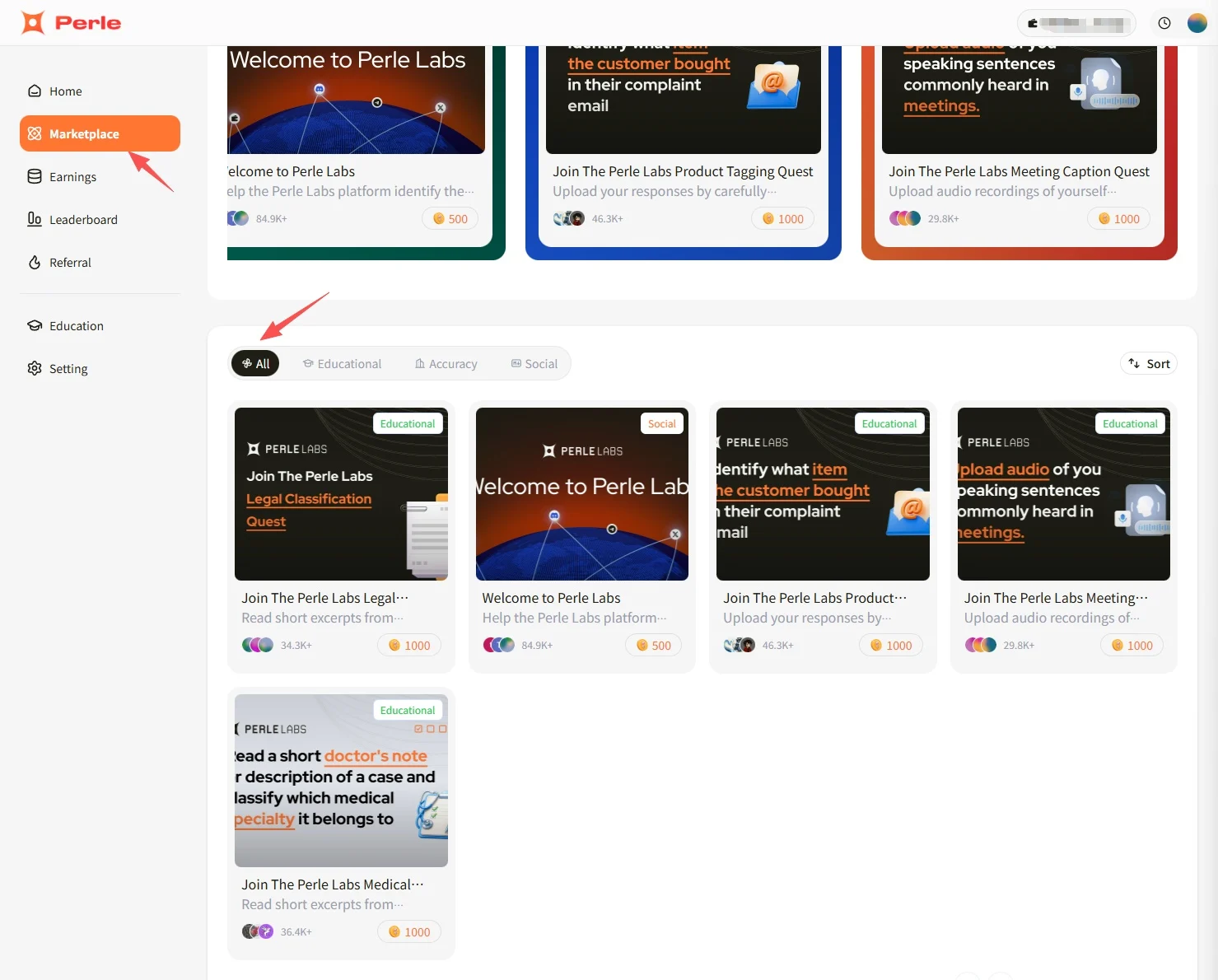 Perle Labs：AI训练数据平台，参与活动赚积分赢空投教程