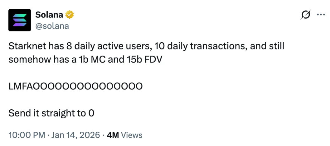Solana吐槽Starknet日活低交易少，L2流量危机咋回事？