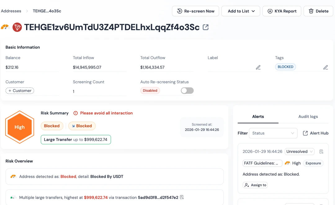 2025年Tether冻结超12亿美元，稳定币监管格局生变