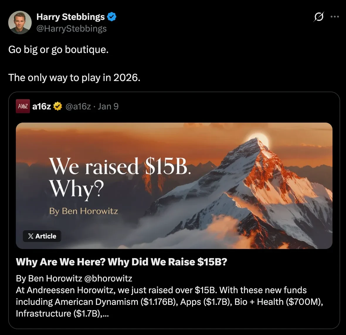 AI时代初创公司需求质变，VC行业从判断力驱动转向交易能力驱动