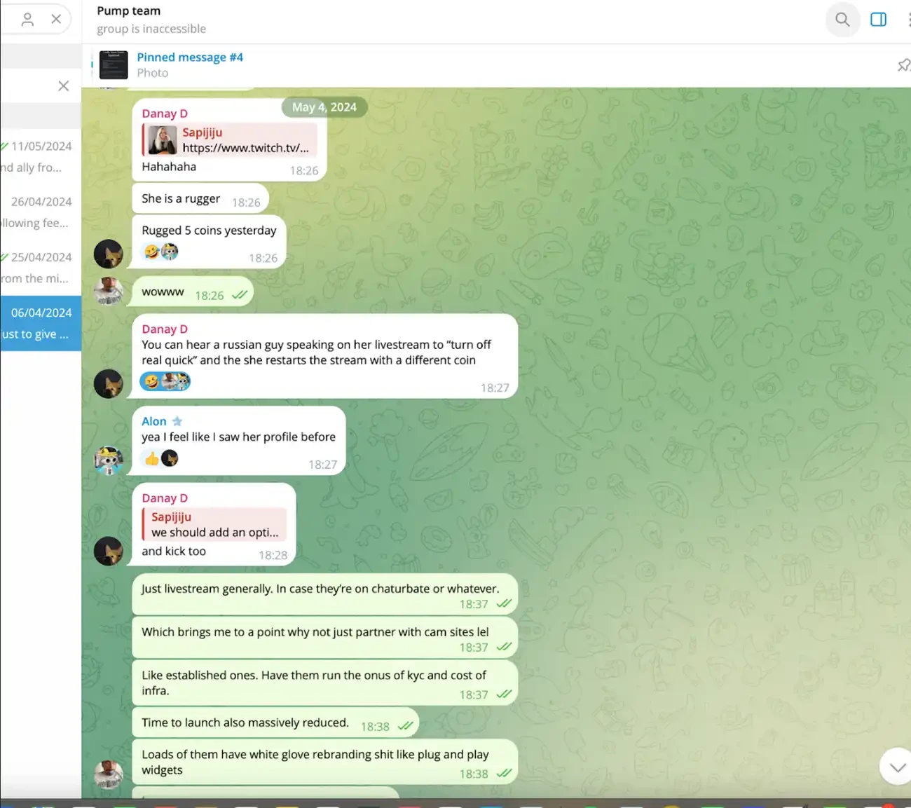 pump.fun被盗事件后续：前员工曝光聊天记录，称自己是吹哨人