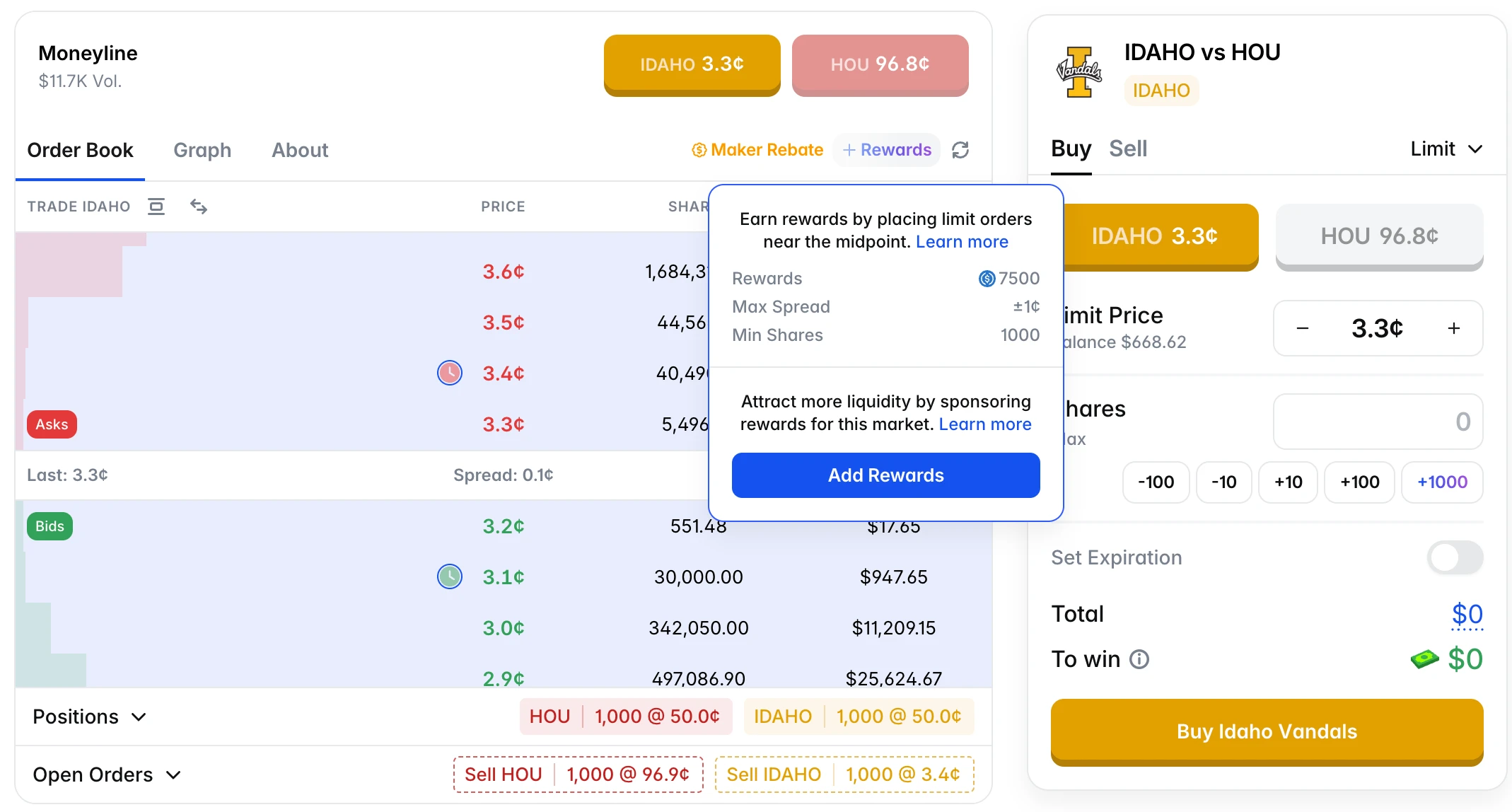 Polymarket获取LP奖励攻略：挑事件、挂单及奖励发放规则